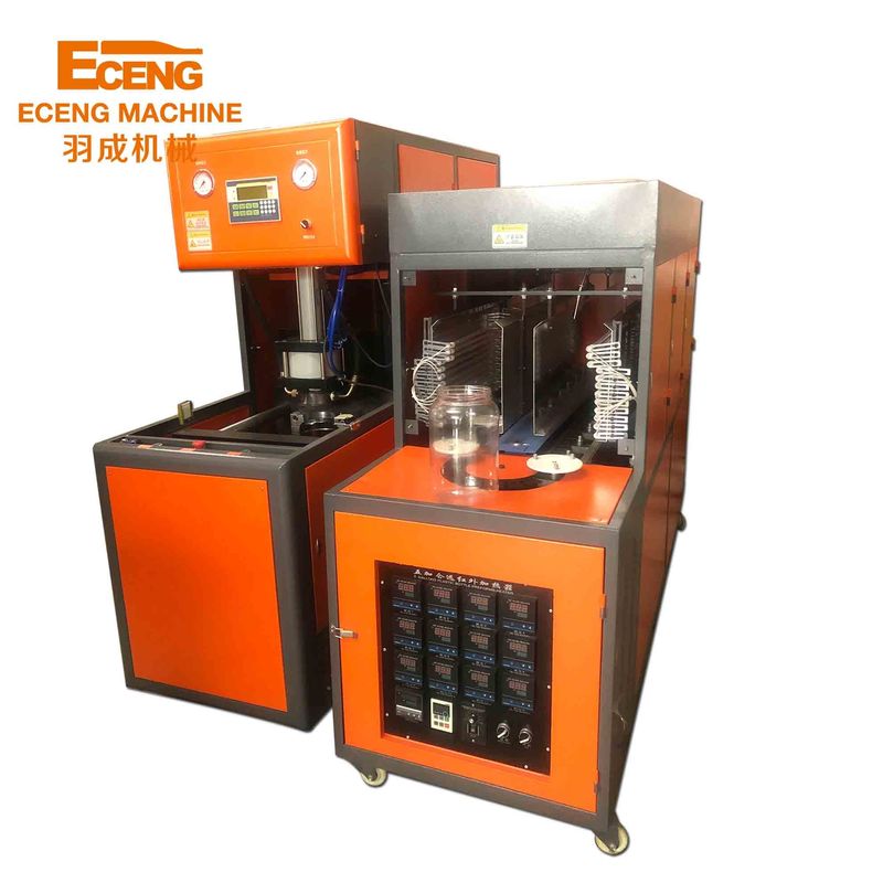 آلة نفخ الزجاجة البرتقالية شبه الأوتوماتيكية 5 جالون 2800 قطعة / ساعة