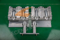 آلة نفخ الزجاجة الأوتوماتيكية بالكامل التي يتم التحكم فيها بواسطة PLC 2.25 * 1.6 * 1.7m