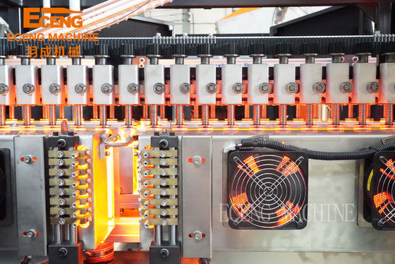 6 تجويف PET زجاجة تهب آلة 49kw 10000BPH السيارات بالكامل