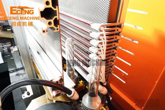 Eceng Q6000 آلة نفخ الزجاجة بسعة 4 تجويف 330 ملم