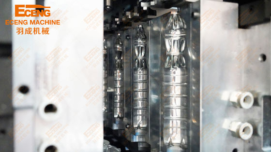 6000BPH زجاجة ماء Eceng تهب آلة 4 تجويف مع 2L كحد أقصى. مقدار