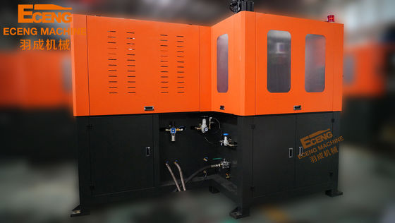 2cavity التلقائي آلة نفخ زجاجة المياه Eceng Q3000 للبلاستيك الشفاف 3000bph