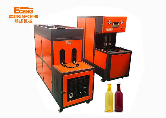 YC-2L-2 2000 Ml آلة نفخ نصف تلقائي 3PHASE للزجاجات البلاستيكية PET 380V