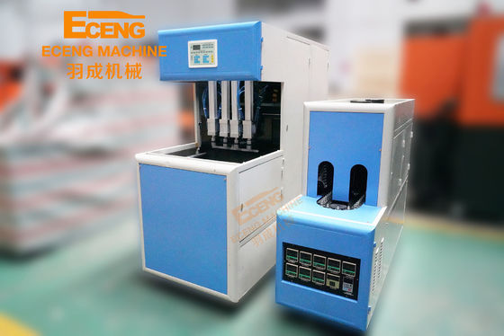 معايير الموافقة على المعايير الدولية للصيانة (CE ISO Semi Auto PET Bottle Stretch Blowing Machine 300KG YC-2L-4 2600-2800BPH)