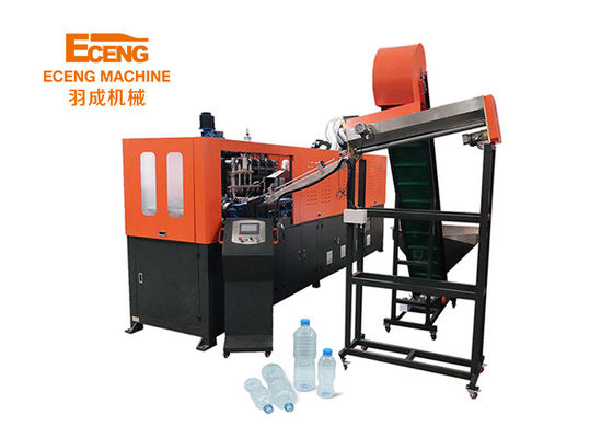 Q9000 آلة نفخ زجاجات المياه 6 التجويف 8000-9000 PCS / HR إنتاج 2000ML