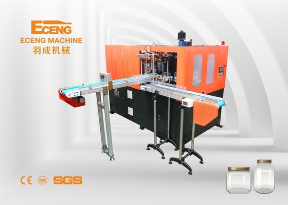آلة نفخ الزجاجة PET الأوتوماتيكية بالكامل 3000BPH Eceng J2 Stretch Blow Molding