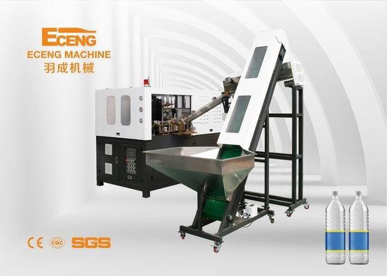 2L PET Jar Blow Molding Machine 6 تجويف تهب 6000 جهاز كمبيوتر شخصى / ساعة