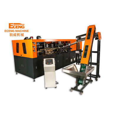 آلة نفخ الزجاجة البلاستيكية 6 تجويف PET من Eceng 380V 50HZ
