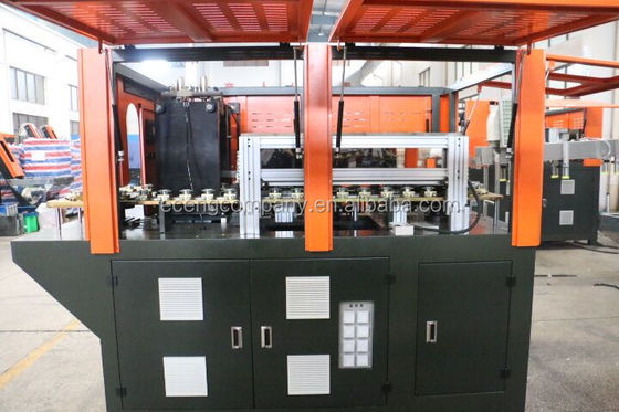 2200BPH البلاستيك جيري يمكن نفخ آلة صب 380V / 50HZ مع فم واسع العنق
