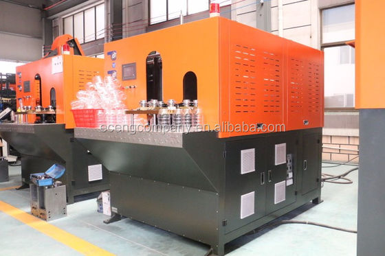 2200BPH البلاستيك جيري يمكن نفخ آلة صب 380V / 50HZ مع فم واسع العنق