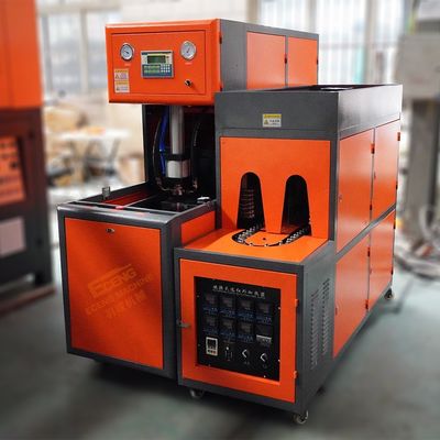 Eceng 3 مراحل شبه التلقائي آلة نفخ الزجاجة الزبادي 5L ضربة صب