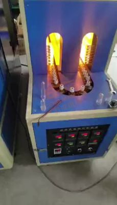 16KW شبه التلقائي آلة نفخ الزجاجة 4 تجويف تصنيع الحاويات البلاستيكية